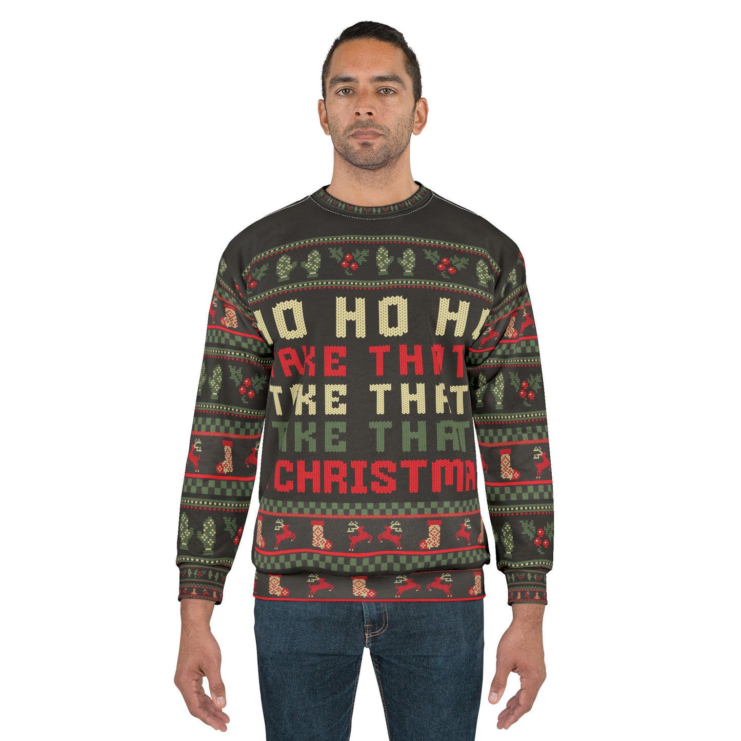 Take that! Take that! Take that! 4 Xmase Ugly sweater